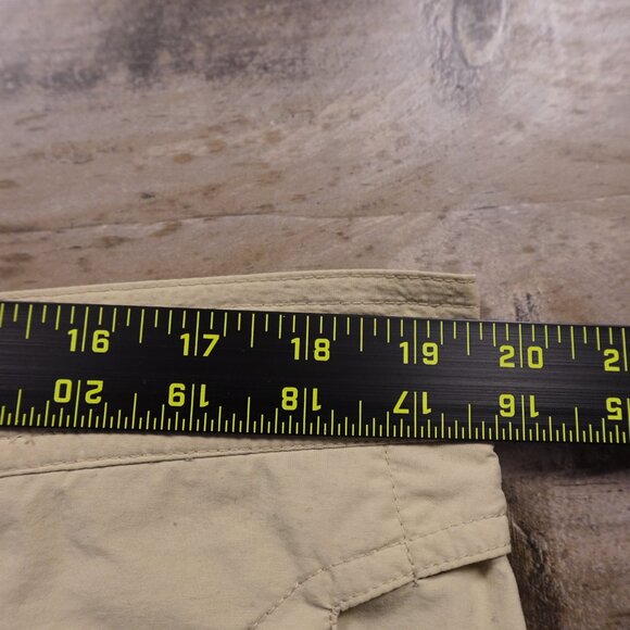 ExOfficio Insect Shield Convertible Pants Men’s 40x32 Beige Zip-Off Hiking Nylon - Picture 7 of 14